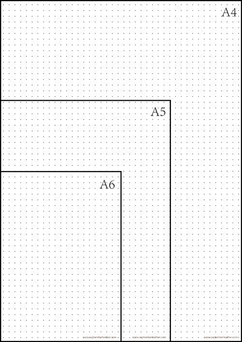 dot grid paper — For Keeps